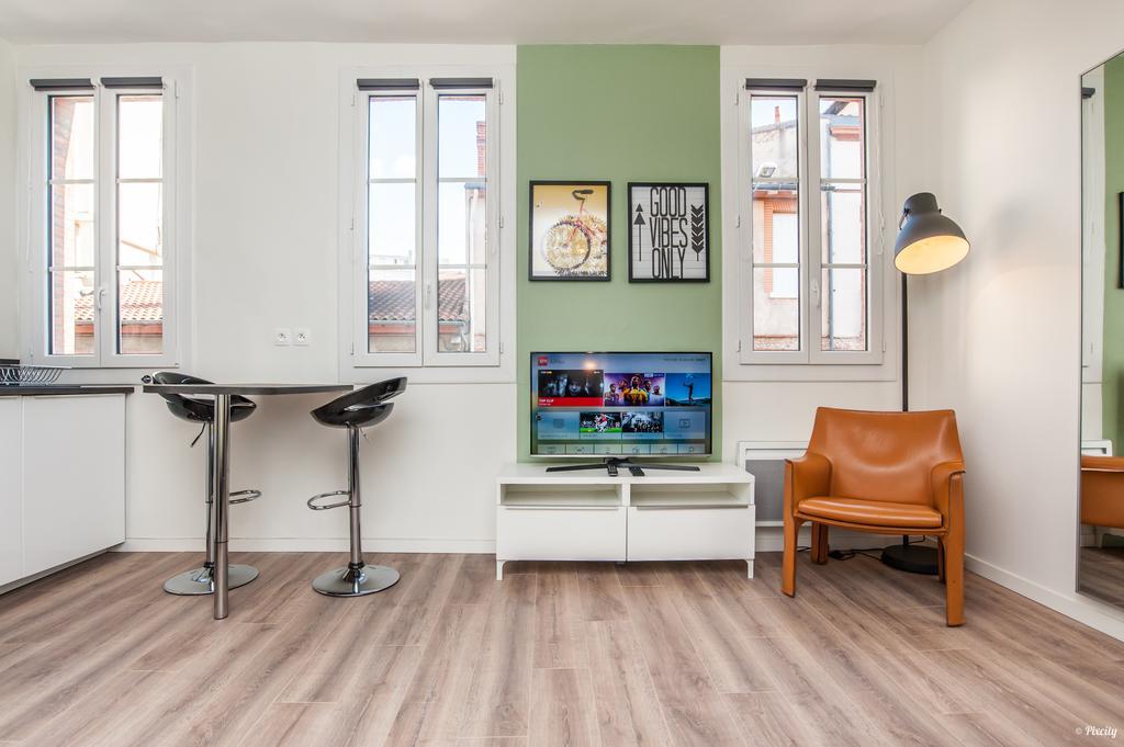 Le Casanova - Superbe T1 Design A Compans-Caffarelli Apartment Toulouse Luaran gambar
